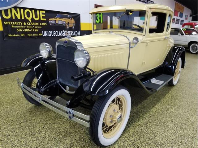 1931 Ford Model A 5 window coupe with rumble seat (CC-1038083) for sale in Mankato, Minnesota