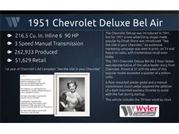 1951 Chevrolet Styleline Deluxe (CC-1038147) for sale in Milford, Ohio