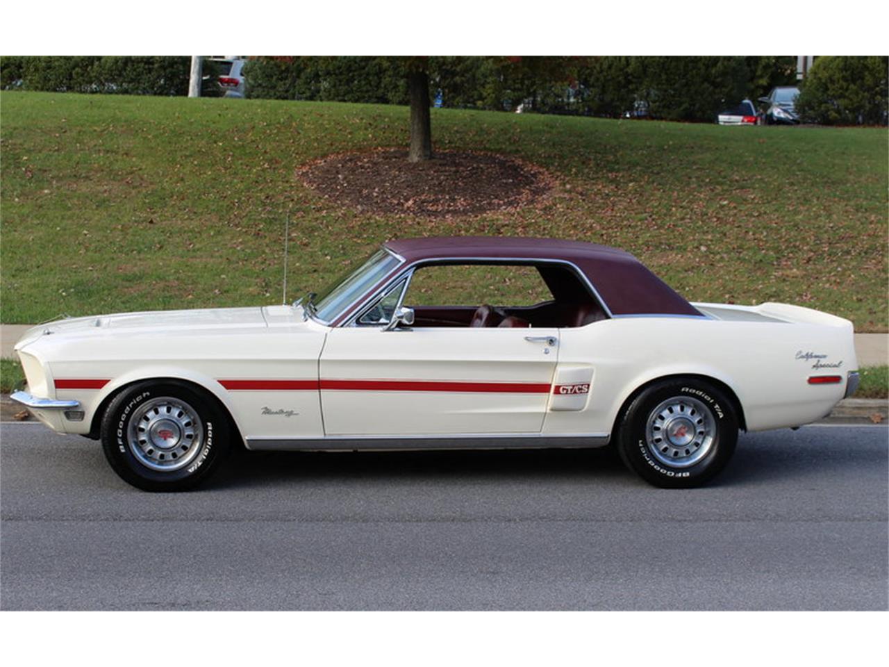 1968 Ford Mustang GT/CS (California Special) for Sale | ClassicCars.com ...
