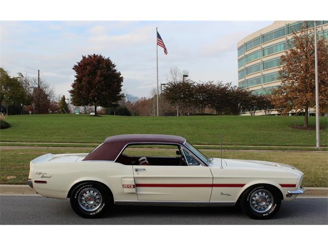 1968 Ford Mustang GT/CS (California Special) (CC-1043811) for sale in Rockville, Maryland