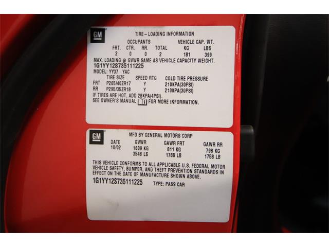 2003 Chevrolet Corvette Z06 (CC-1040402) for sale in Mesa, Arizona