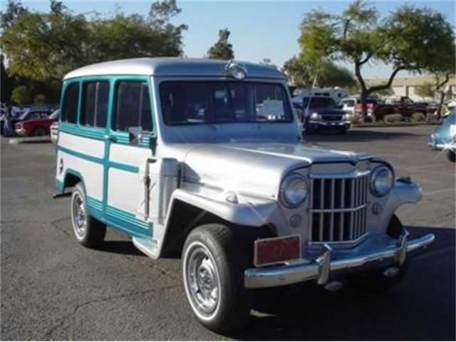 1955 Willys Overland Station Wagon (CC-1044446) for sale in Ft. Worth, Texas