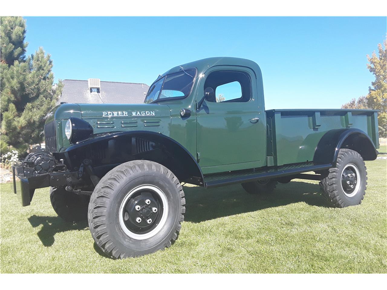 Dodge power wagon 1946