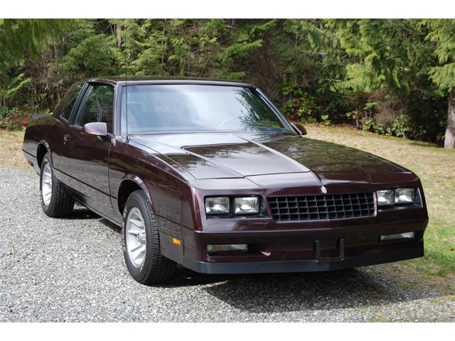 1986 Chevrolet Monte Carlo SS (CC-1040945) for sale in Qualicum Beach, British Columbia