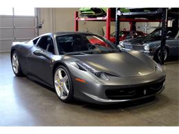 2013 Ferrari 458 Italia (CC-1051012) for sale in San Carlos, California