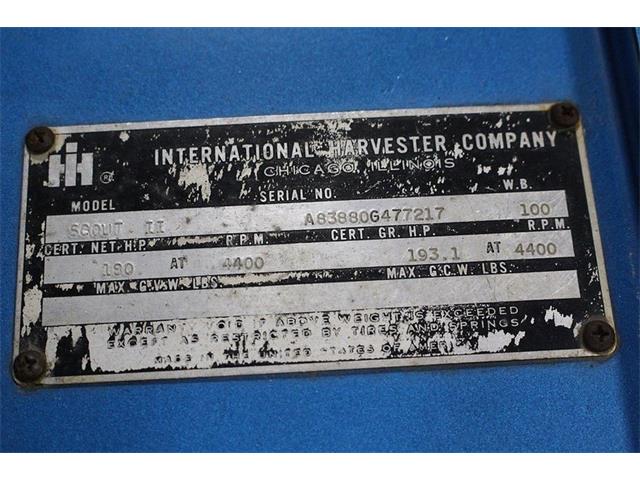1972 International Scout (CC-1052781) for sale in Kentwood, Michigan