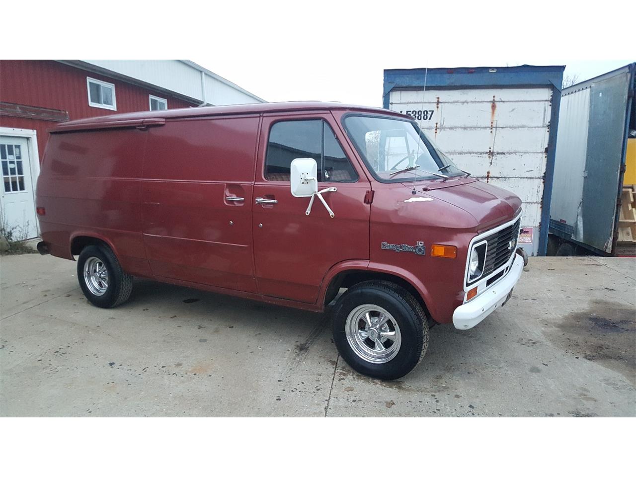 Fashion 1977 chevy van for