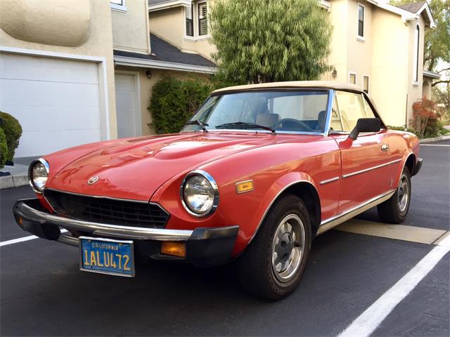 1980 Fiat Spider (CC-1056135) for sale in Campbell, California