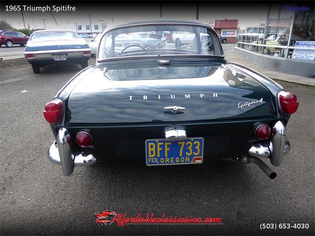 1965 Triumph Spitfire (CC-1056641) for sale in Gladstone, Oregon