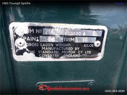 1965 Triumph Spitfire (CC-1056641) for sale in Gladstone, Oregon