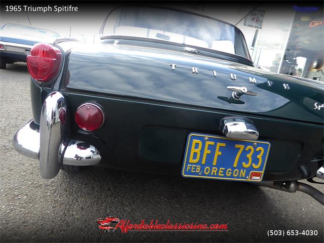 1965 Triumph Spitfire (CC-1056641) for sale in Gladstone, Oregon