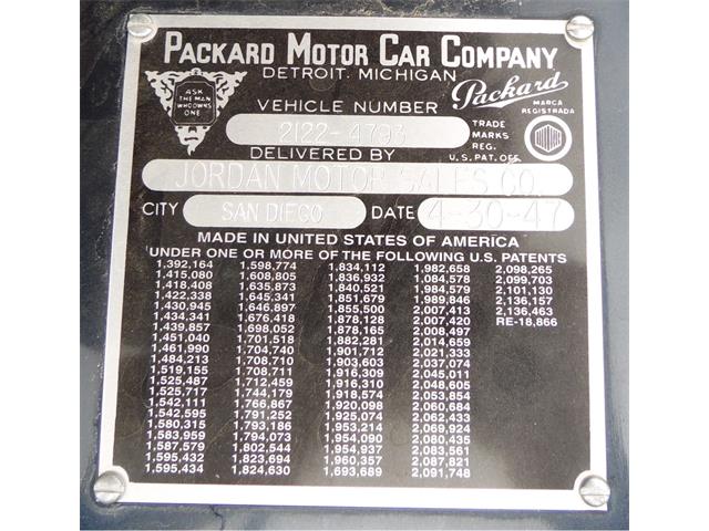 1947 Packard Clipper (CC-1057236) for sale in Redlands, California