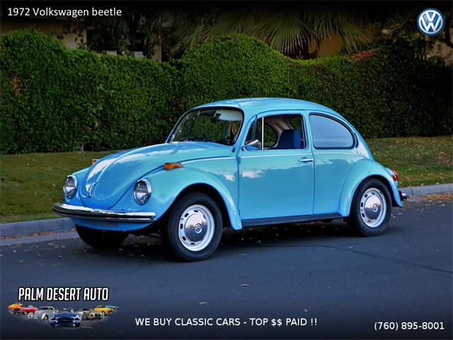 1972 Volkswagen Beetle (CC-1058181) for sale in Palm Desert , California