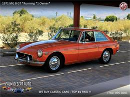 1971 MG MGB GT (CC-1058203) for sale in Palm Desert , California