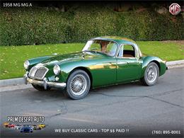 1958 MG MGA (CC-1058212) for sale in Palm Desert , California