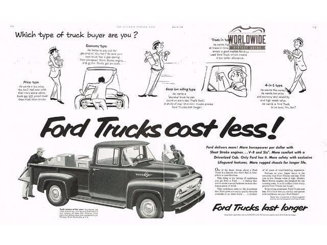 1956 Ford F100 (CC-1058343) for sale in Denver , Colorado