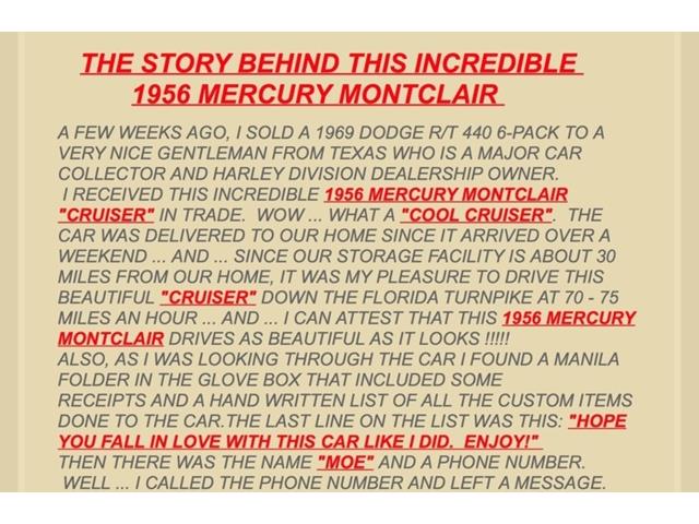 1956 Mercury Montclair (CC-1063504) for sale in Orlando, Florida