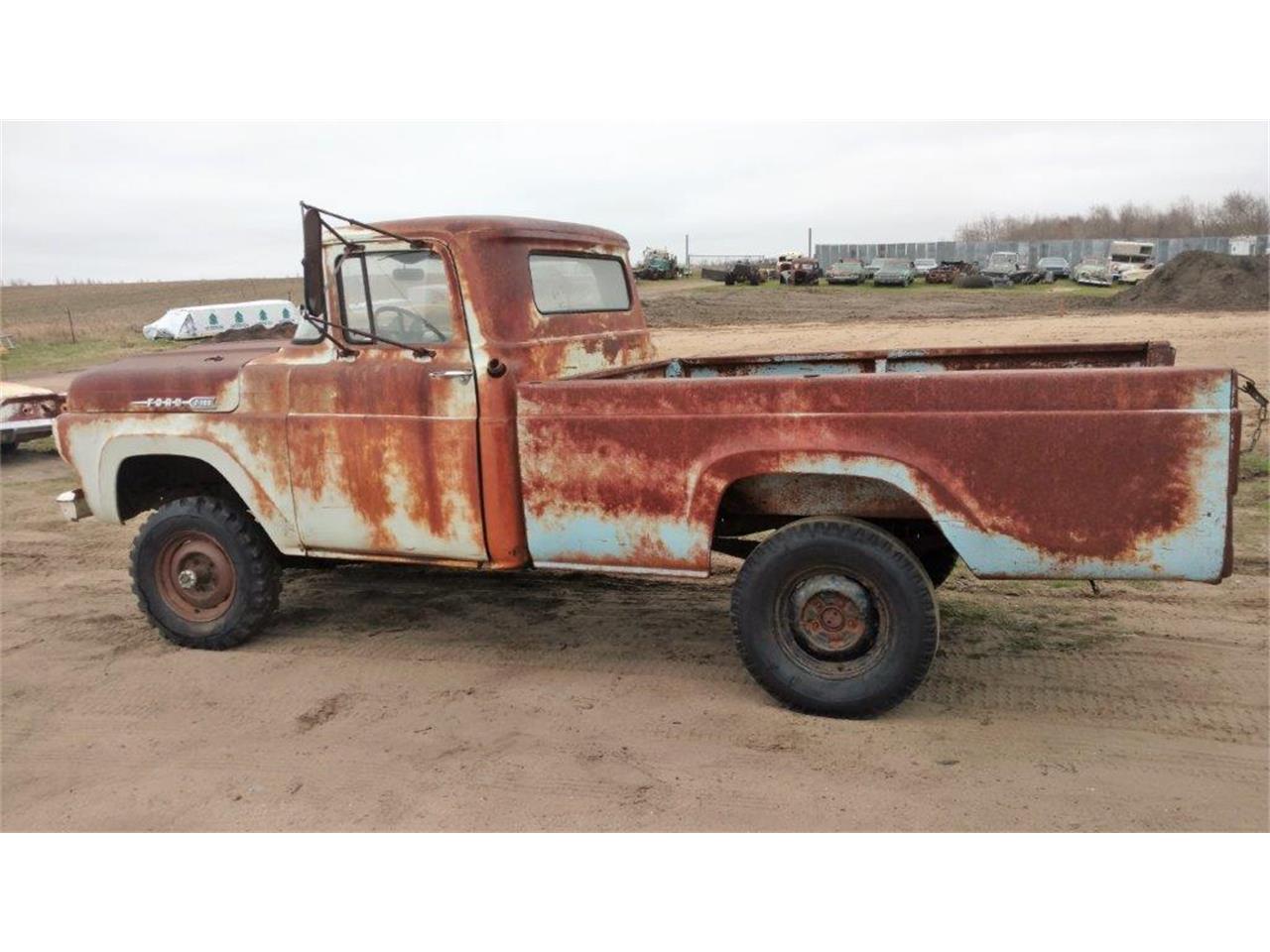 1960 Ford 12 Ton Pickup For Sale Classiccarscom Cc 1063756