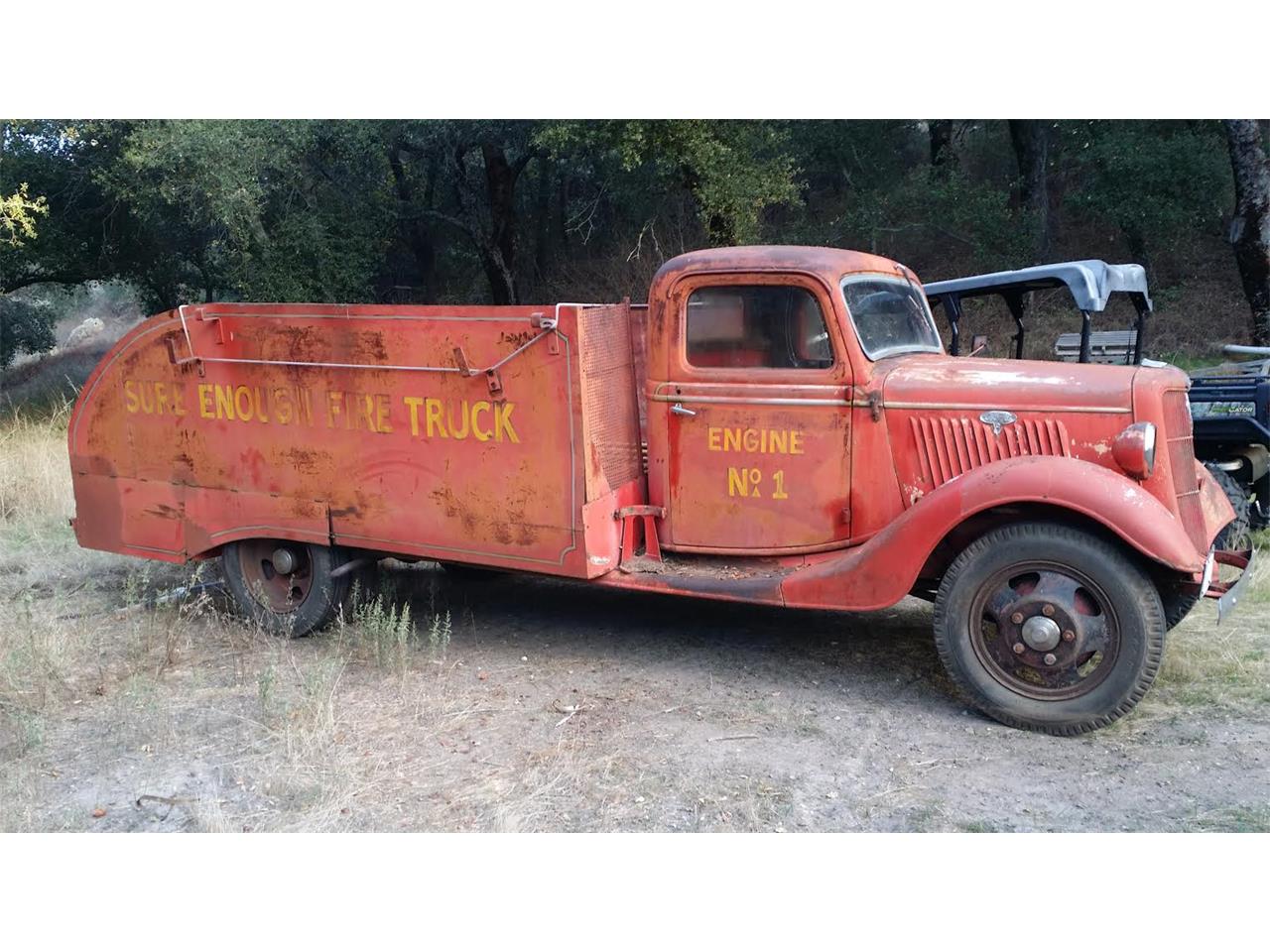 1935 ford fire truck for sale in ramona california