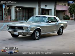 1968 Ford Mustang (CC-1066414) for sale in Palm Desert , California