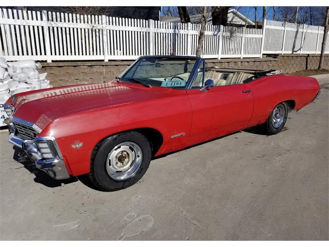 1967 Chevrolet Impala SS (CC-1066839) for sale in Oklahoma City, Oklahoma