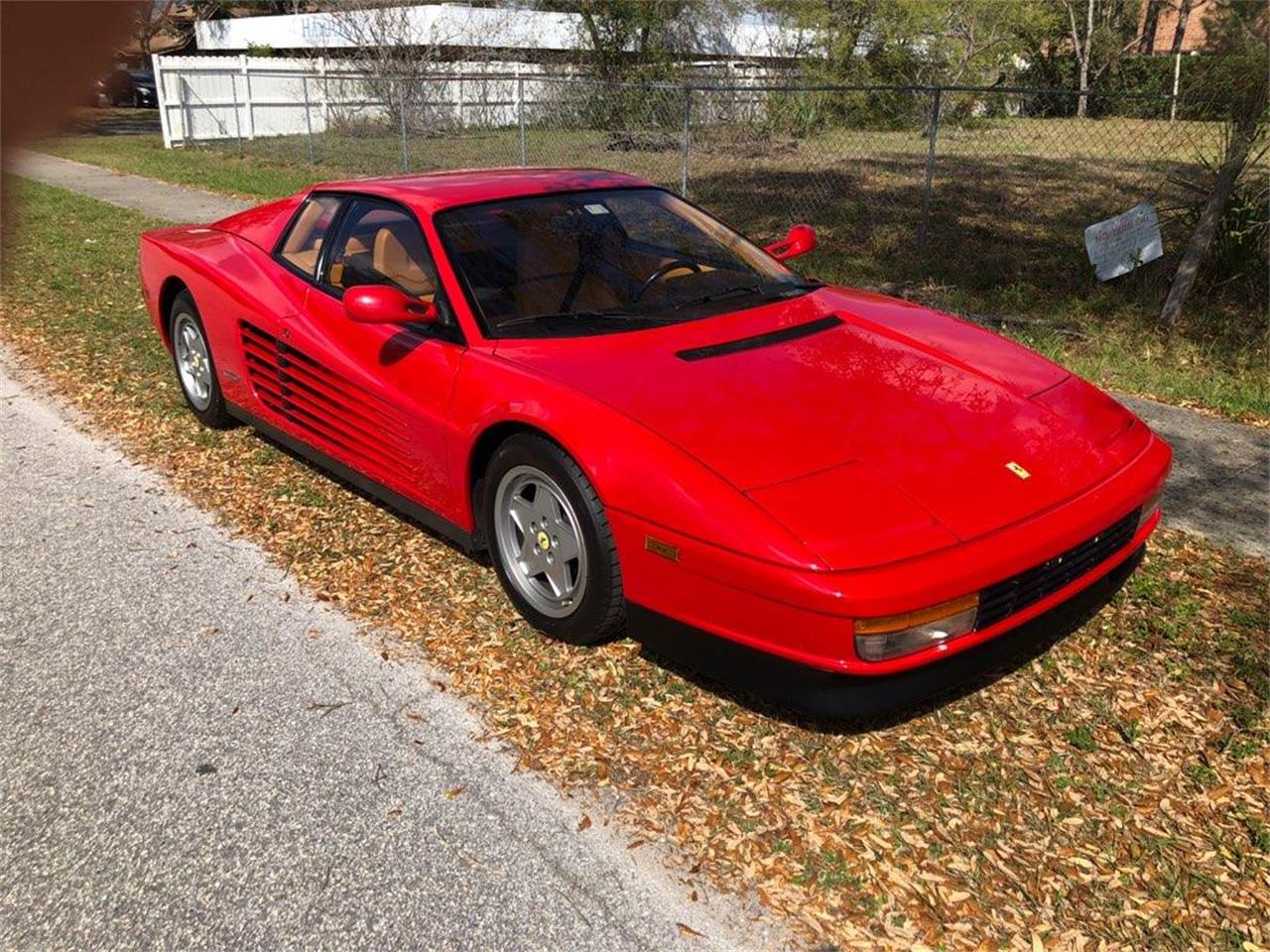 ferrari testarossa 1989