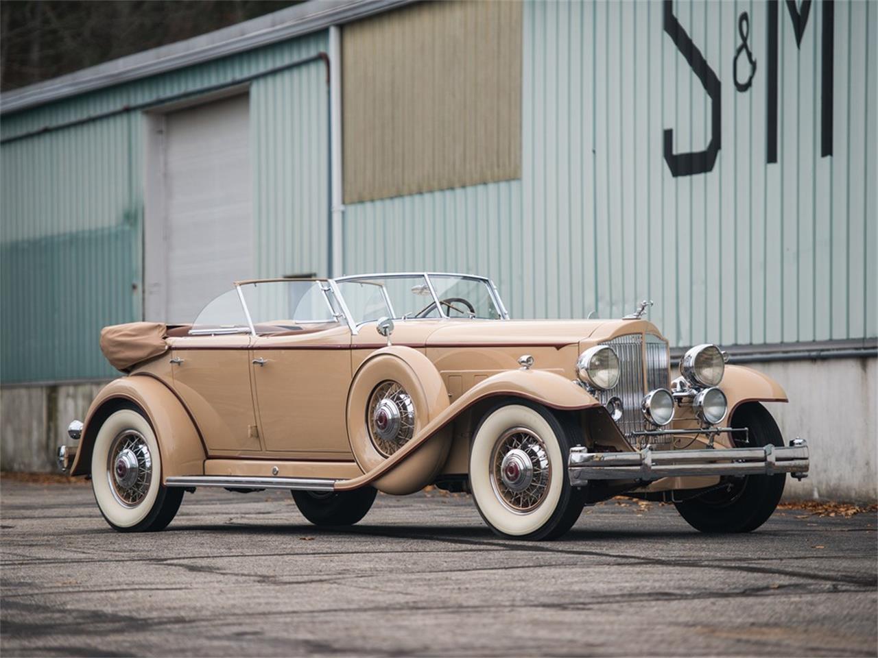 1932 Packard Twin Six Individual Custom Sport Phaeton for Sale