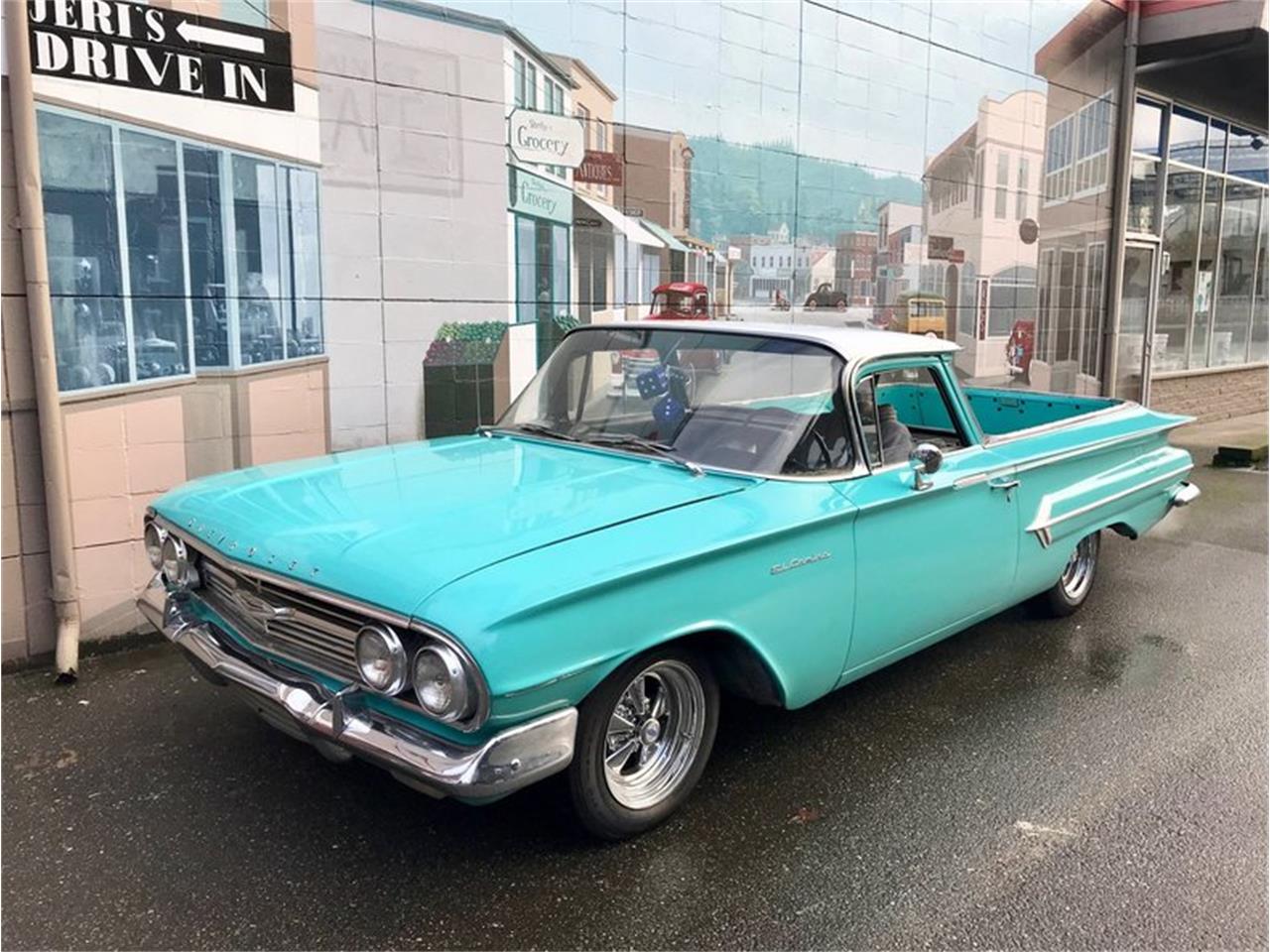 turquoise 1960 Chevrolet El Camino for sale located in Seattle, Washington ...