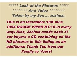 1994 Dodge Viper (CC-1069513) for sale in Orlando, Florida
