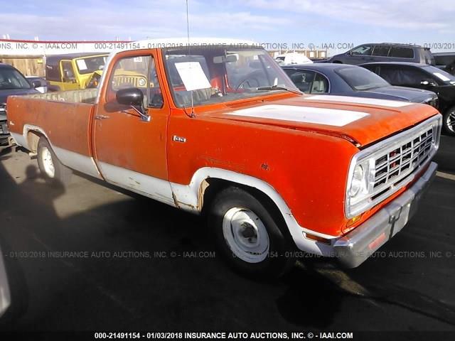 1972 Dodge Pickup (CC-1071532) for sale in Online Auction, Online