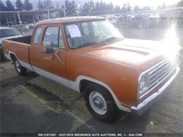 1976 Dodge D100 (CC-1071663) for sale in Online Auction, Online