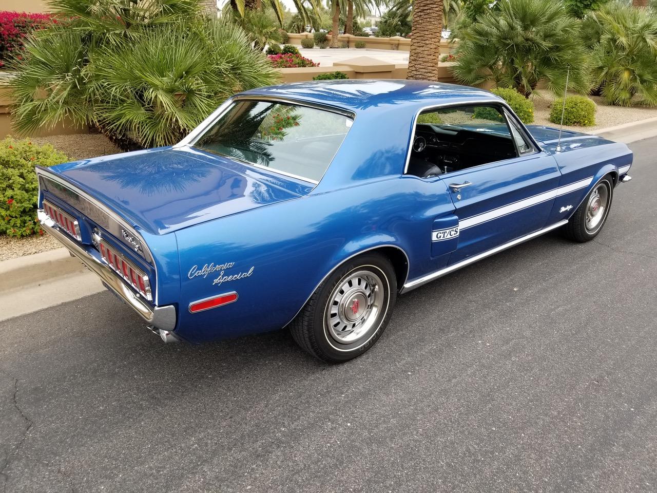 1968 Ford Mustang GT/CS (California Special) for Sale | ClassicCars.com ...