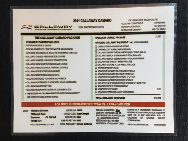2011 Chevrolet Camaro 2SS Callaway (CC-1072283) for sale in Mesa, Arizona