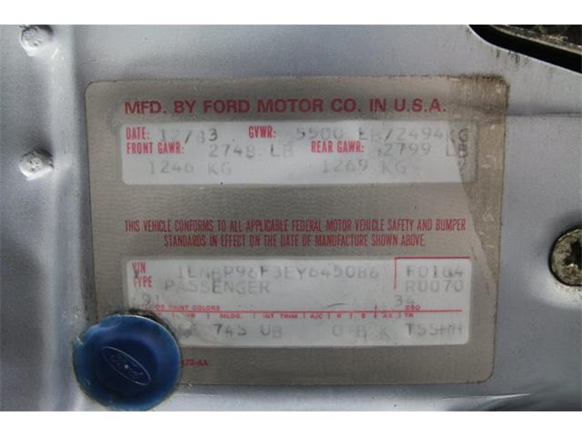 1984 Lincoln Town Car Signature Series (CC-1072506) for sale in Concord, North Carolina