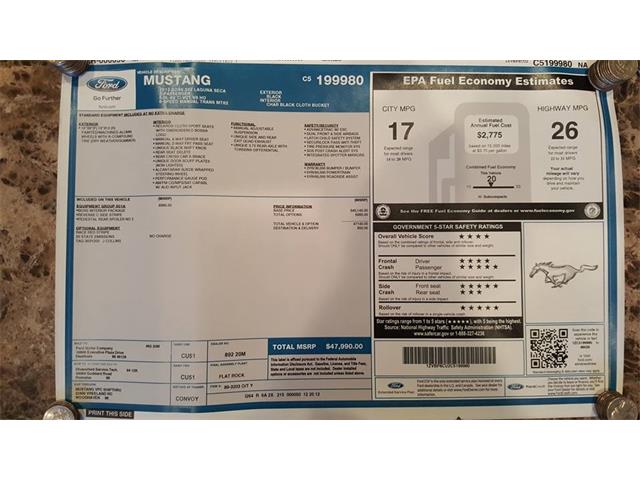 2012 Ford Mustang (CC-1072811) for sale in White Plains, New York