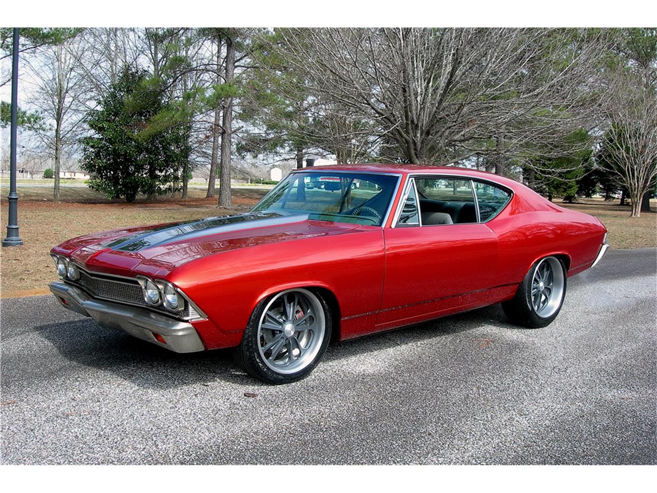 ORANGE 1968 Chevrolet Chevelle SS for sale located in West Palm Beach, Flor...
