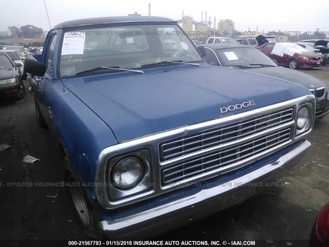 1979 Dodge D100 (CC-1073959) for sale in Online Auction, Online