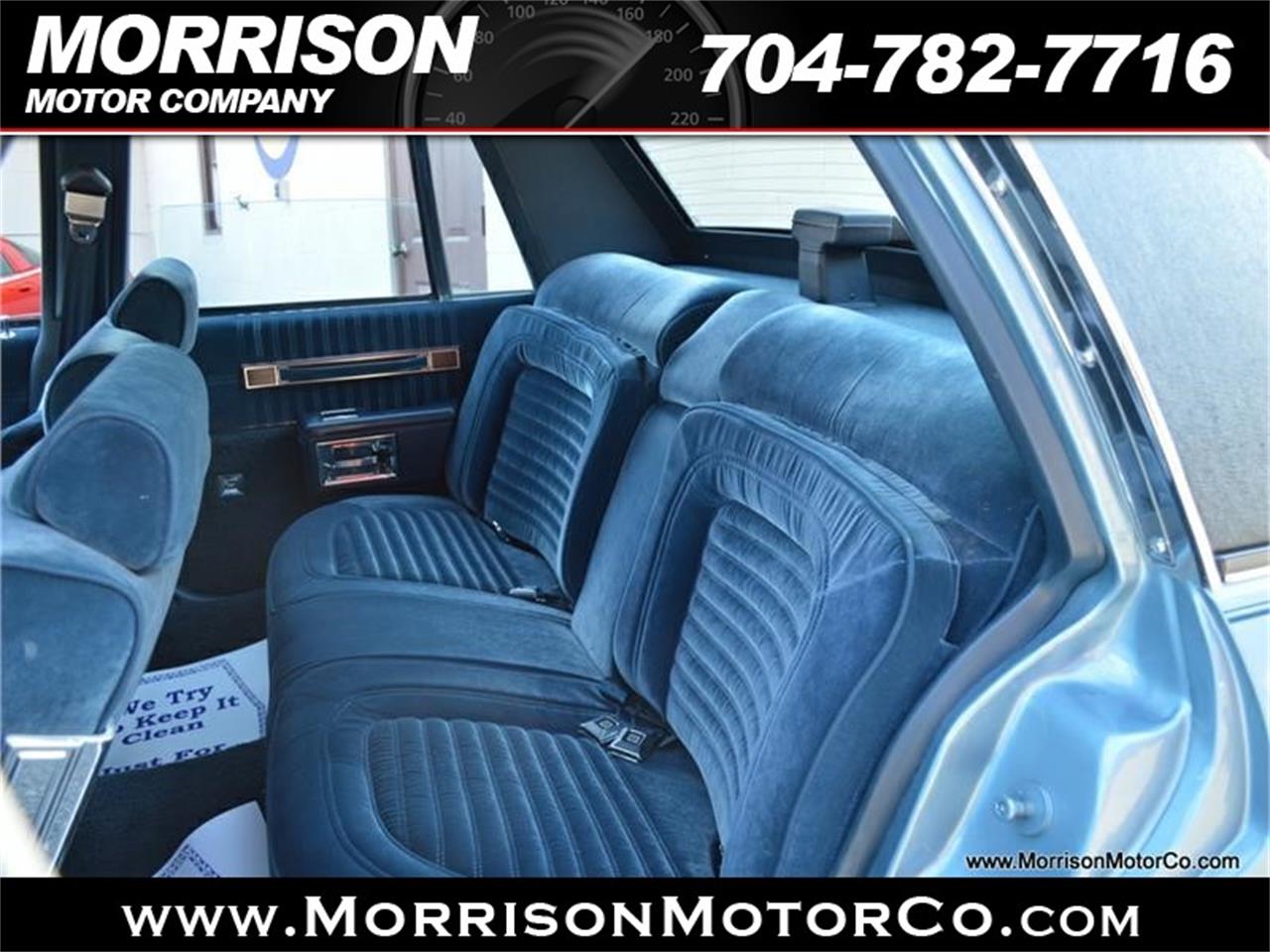 1987 chevy caprice interior