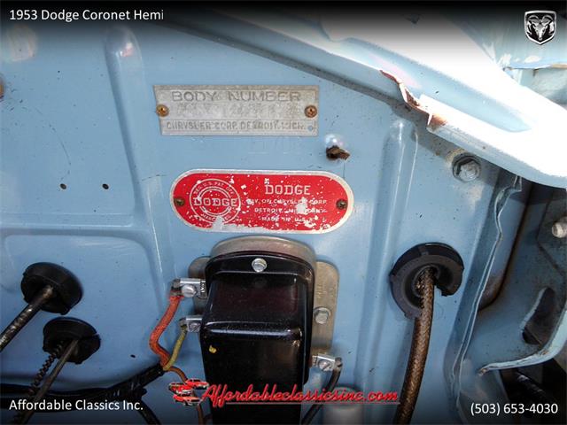 1953 Dodge Coronet (CC-1075188) for sale in Gladstone, Oregon