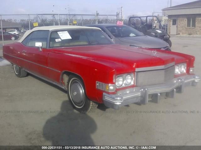 1974 Cadillac Eldorado (CC-1075388) for sale in Online Auction, Online