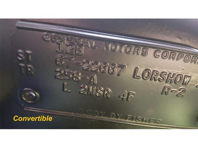 1967 Pontiac Firebird (CC-1075523) for sale in Lincoln, Nebraska