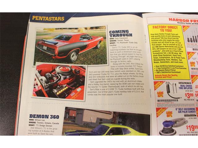 1971 Plymouth Barracuda (CC-1070574) for sale in Rockville, Maryland