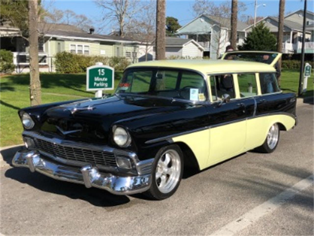 Yellow/Black 1956 Chevrolet Station Wagon for sale located in Mundelein, Il...