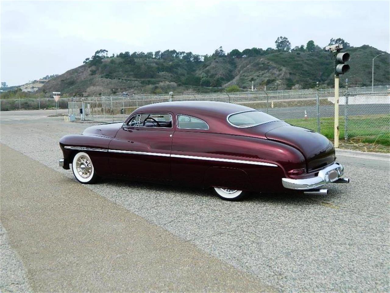 For Sale: 1950 Mercury Custom in orange, California.