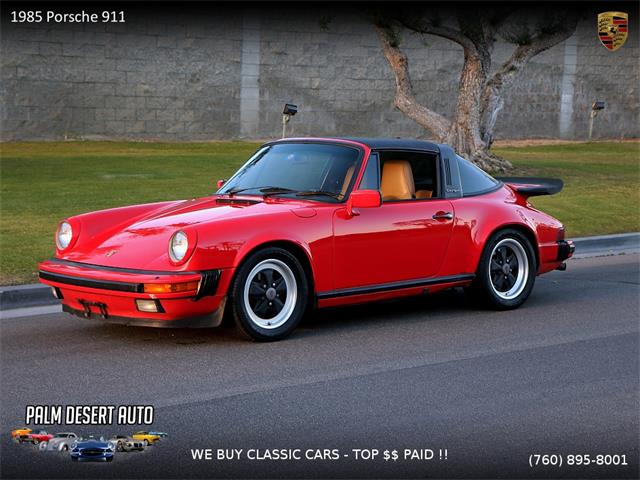 1985 Porsche 911 (CC-1078678) for sale in Palm Desert , California
