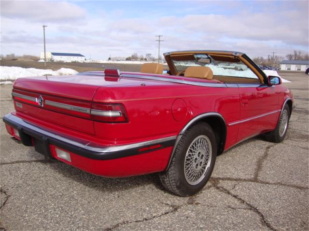 1989 Chrysler TC by Maserati for Sale | ClassicCars.com | CC-1081597