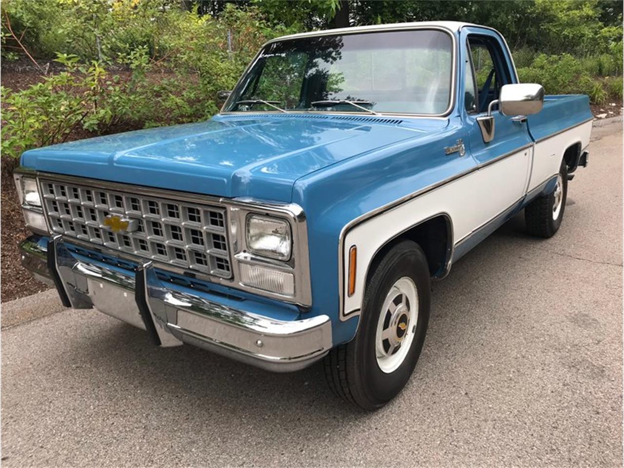 Blue 1980 Chevrolet C/K 20 for sale located in Holliston, Massachusetts - $...