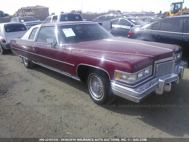 1975 Cadillac Coupe DeVille (CC-1082910) for sale in Online Auction, Online