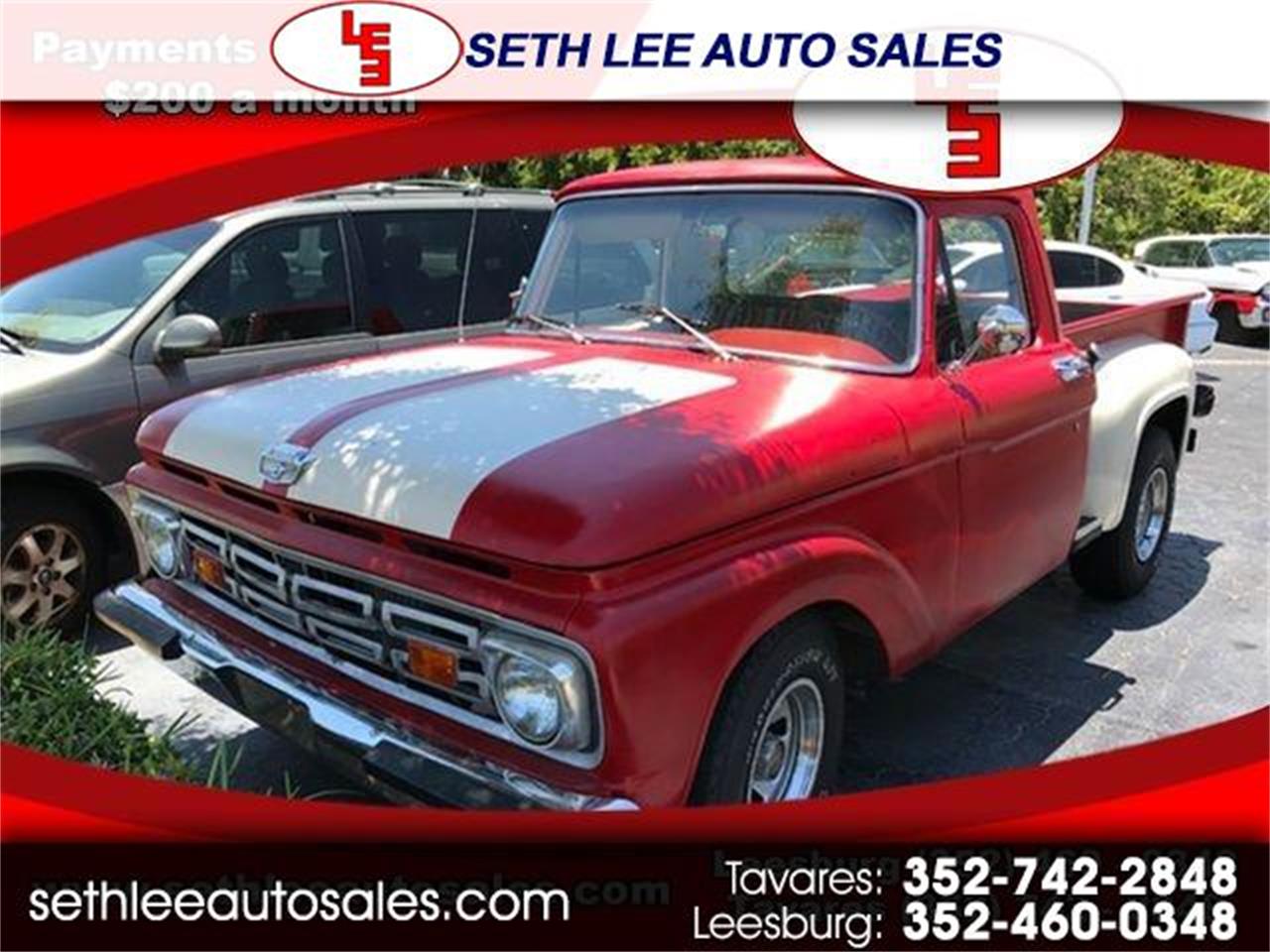 1964 Ford F100 For Sale | ClassicCars.com | CC-1083191