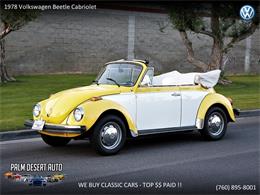 1978 Volkswagen Beetle (CC-1084441) for sale in Palm Desert , California